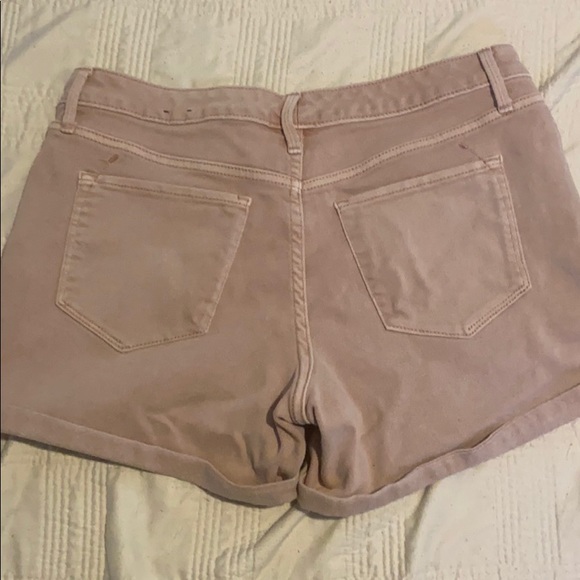 Mossimo Size 8 Pink Mid Rise Denim Shorts - Picture 2 of 2